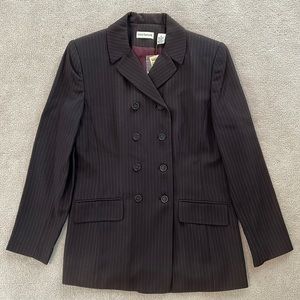 Ann Taylor Pinstriped Blazer Jacket. NEW